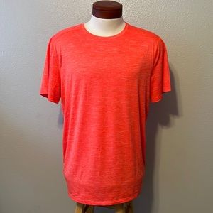 DSG Short Sleeve T-Shirt Heathered Neon Orange Size Large